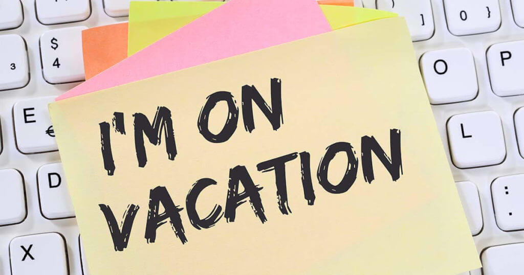 Time off from work will determine how long you can be on vacation