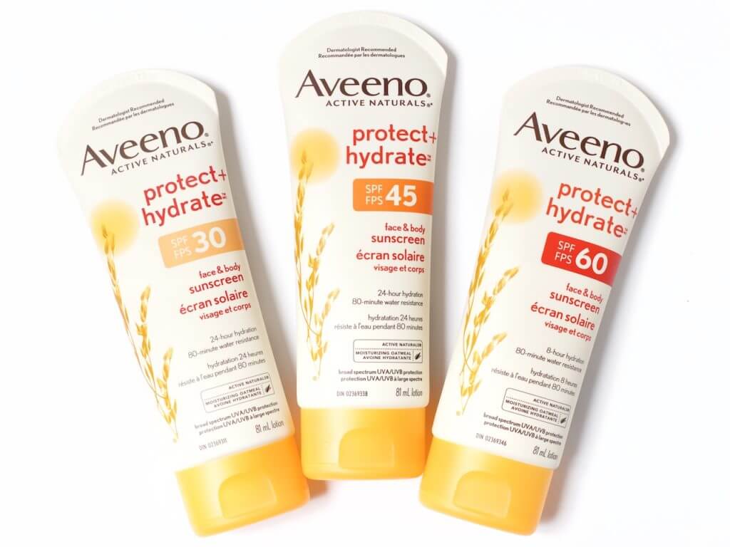 Aveeno oat ingredient keeps your skin hydrated
