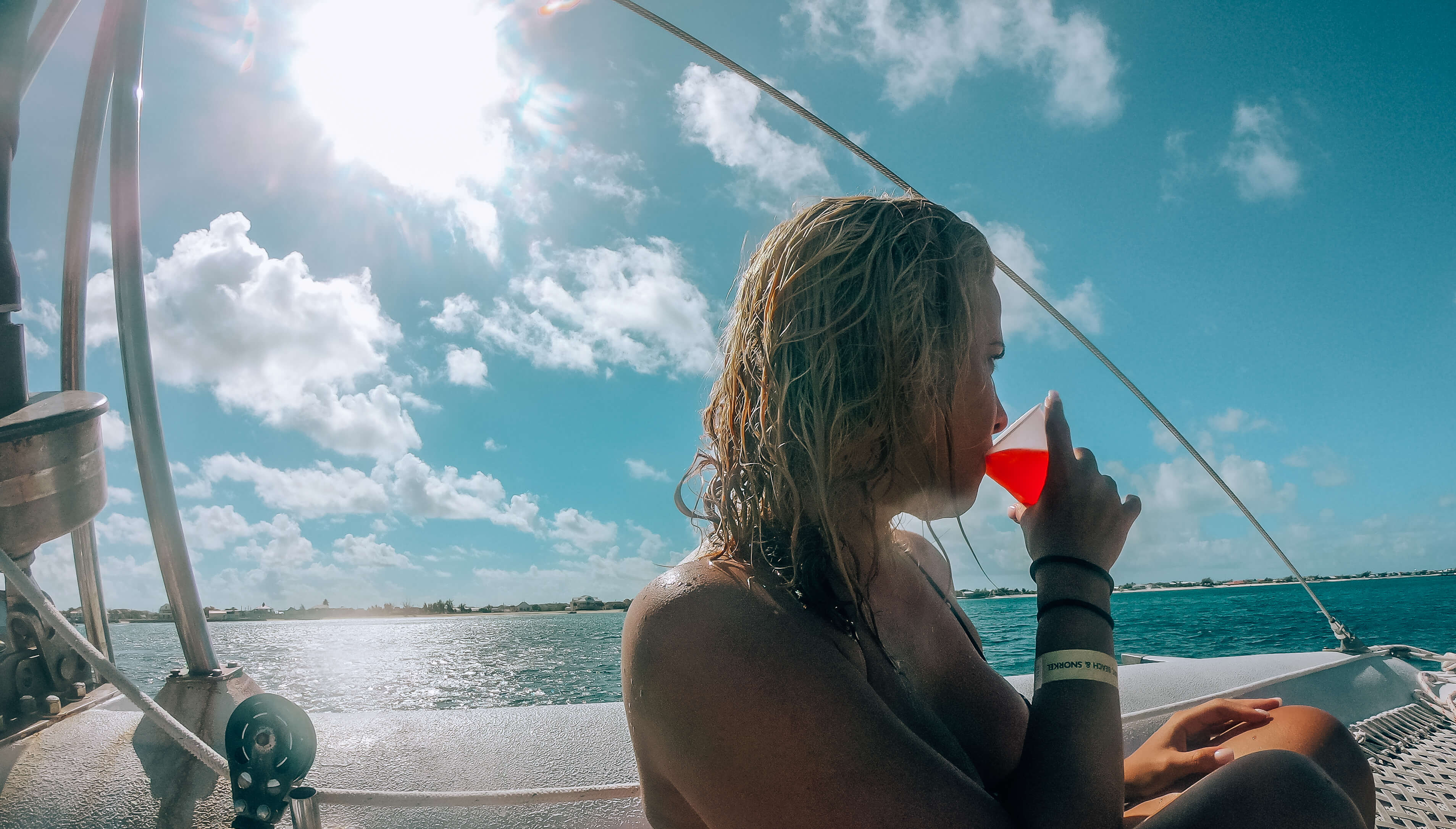 Rum Punch at the beach