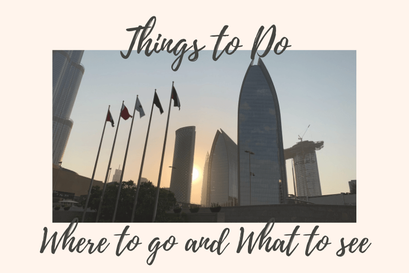 Things to do in Dubai