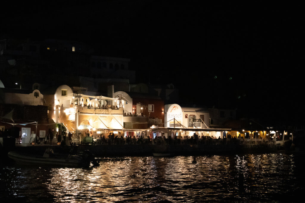 Santorini Catamaran Tour | Cruising with Sunset Oia | Ammoudi Restaurants