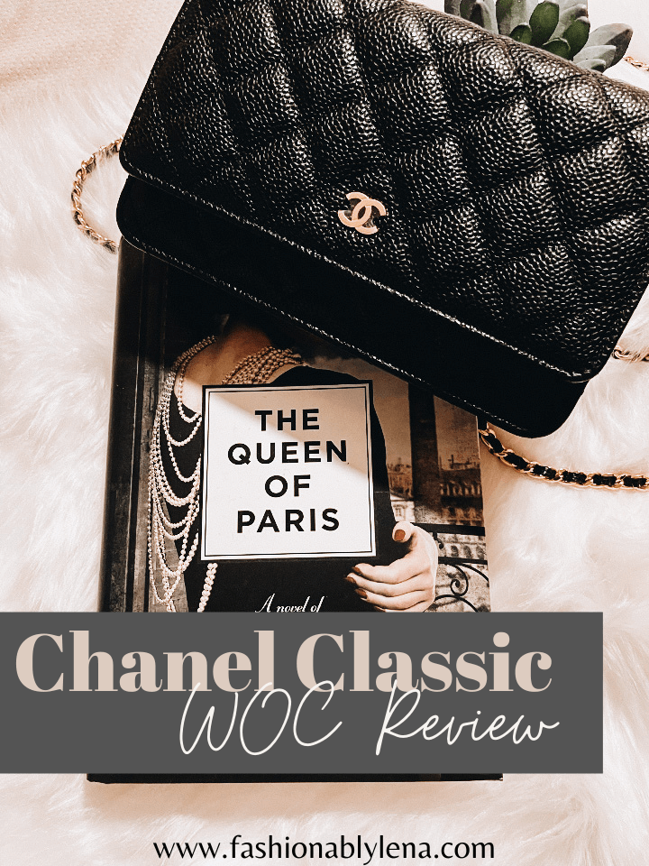 chanel wallet on chain dimensions