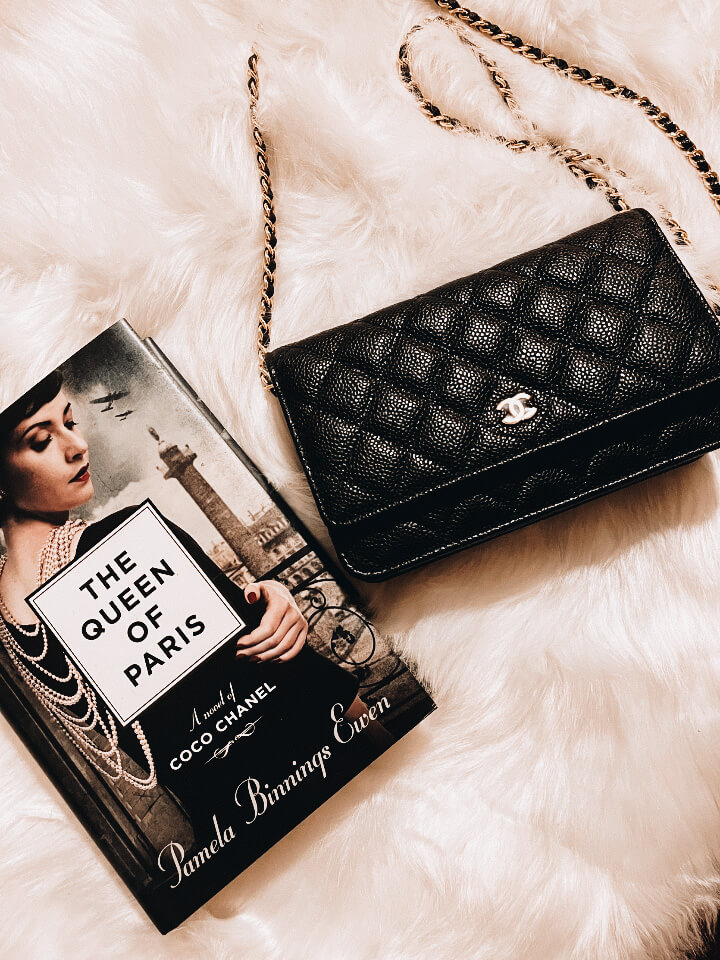 chanel purse book