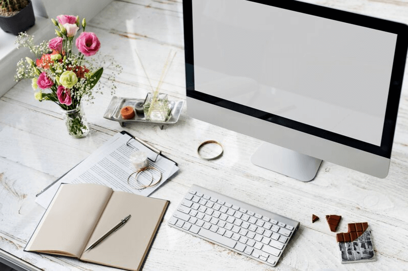 Super Productive Blogger | 12 Tips to Improve your Blogging Skills | Set up your Blogging Space | Set up your blogging area