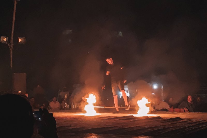 Desert Safari In Dubai | Fire Show