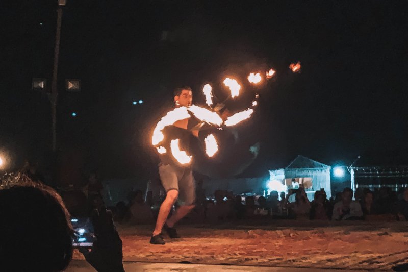 Desert Safari in Dubai | Fire Show